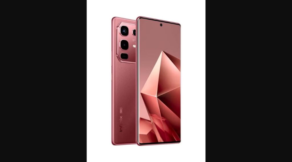 infinix note 50s 5g 8 256 burgundy red