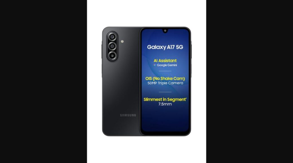 samsung galaxy a17 5g 6 128 black