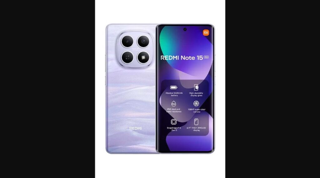 xiaomi redmi note 15 5g 8 256 mist purple