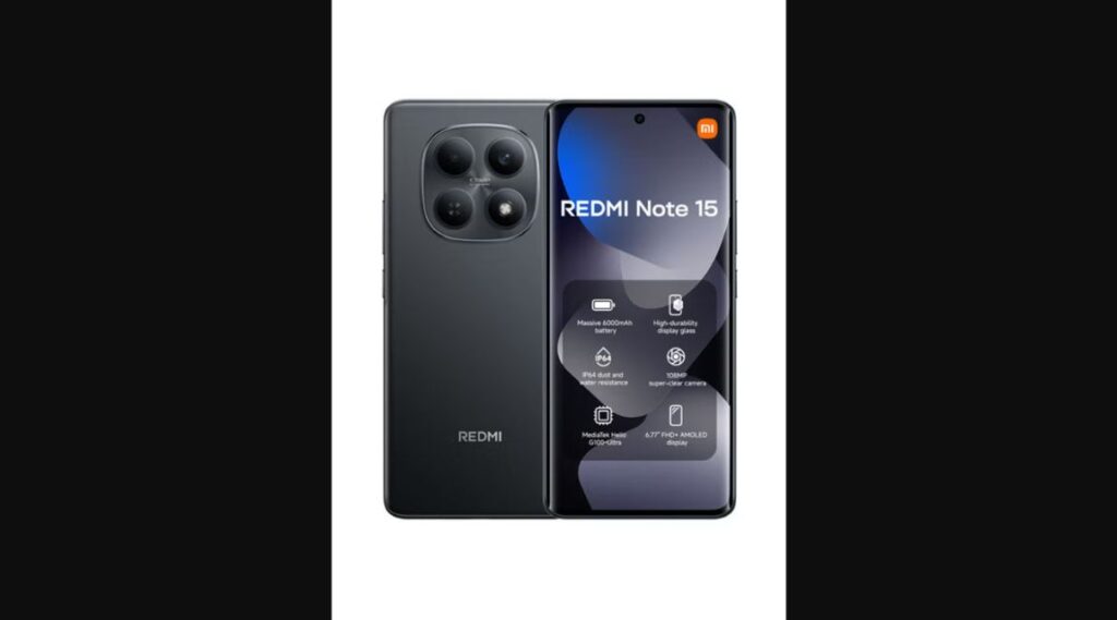 xiaomi redmi note 15 6 128 black