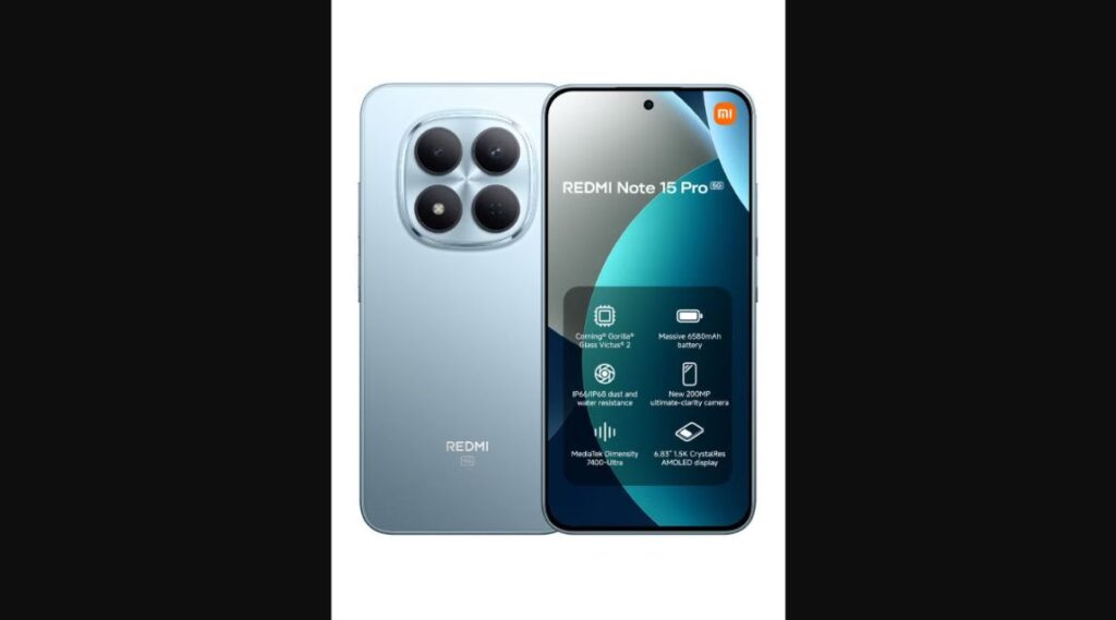 xiaomi redmi note 15 pro 5g 12 256 glacier blue