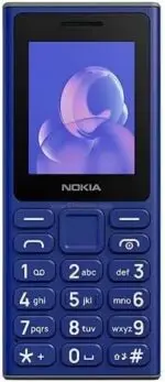 ⁦Nokia 108 TA-1627 Dual Sim Keypad Feature Mobile Phone, Blue⁩ - الصورة ⁦2⁩