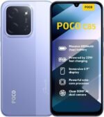 هاتف POCO C85، ذاكرة وصول عشوائي 8 جيجابايت، سعة تخزين 256 جيجابايت، كاميرا 50 ميجابكسل ، شاشة 6.9 بوصة، بطارية 6000 مللي أمبير تدعم الشحن السريع بقوة 33 واط،، لون أخضر | ضمان المصنّع لمدة عام