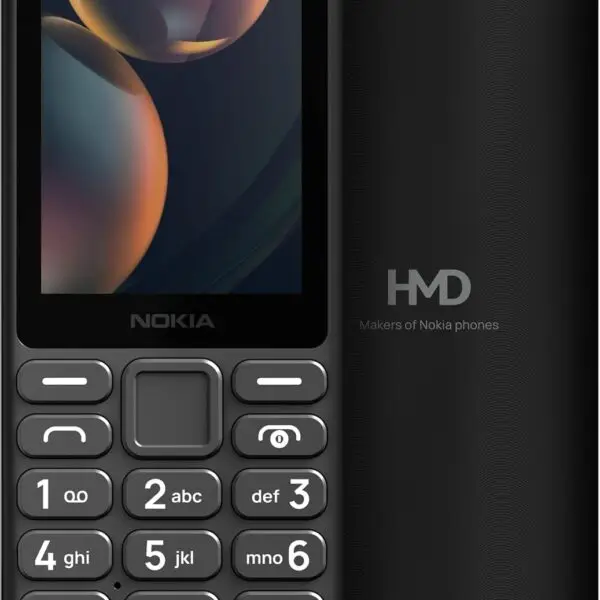Nokia 108 TA-1627 Dual Sim Keypad Feature Mobile Phone, Black