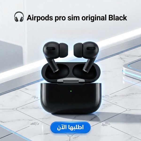 Airpods pro sim original Black