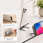 ⁦كيبل شحن 2 في 1 مع حامل غير مرئي، كيبل شحن سريع 240 واط بطول 1.5 متر⁩ - الصورة ⁦5⁩