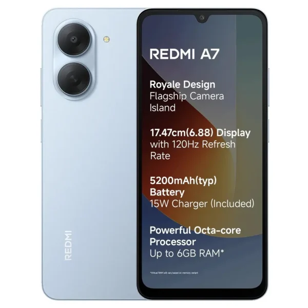 redmi a7 sky blue