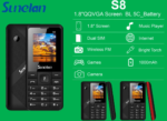 Sunelan S8 Wholesale 1.8 Mini Modern Mobile Phone Keyboard Mobile Phone 32MB 1000mAh New Small Function Mobile Phone - Image 4