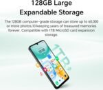 هاتف HONOR X5c Plus 4G، 4+128 جيجا، شريحتين، بطارية 5260 مللي أمبير، شاشة 6.74 بوصة 90 هرتز، كاميرا 50 ميجابكسل، أوشن سيان إصدار الشرق الأوسط | ضمان سنة - الصورة 5