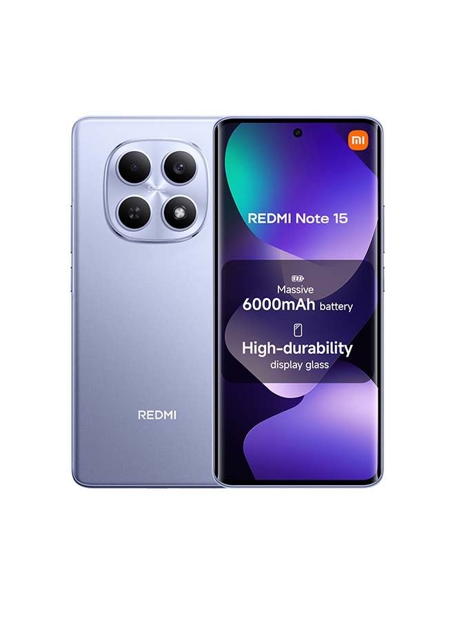 c935a6f8-ecc1-4b01-afe5-cc9f9301ade1.jpg Xiaomi Redmi Note 15 4G 6GB RAM 128GB ROM Mist Purple - Image 1