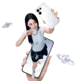 أوبو Reno16 F 5G رام 12 جيجابايت ذاكرة 256 جيجابايت أبيض - الصورة 2