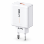 SkyPro SK-10 SuperVOOC 65W Charger with 1m USB-A to Type-C Cable - White - Image 3