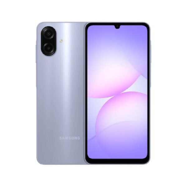 Samsung Galaxy A07 Dual Sim 4GB RAM 128GB Storage Android Smartphone, 6.7-Inch Screen Size, Light Violet- 1 Year Warranty/Local Version