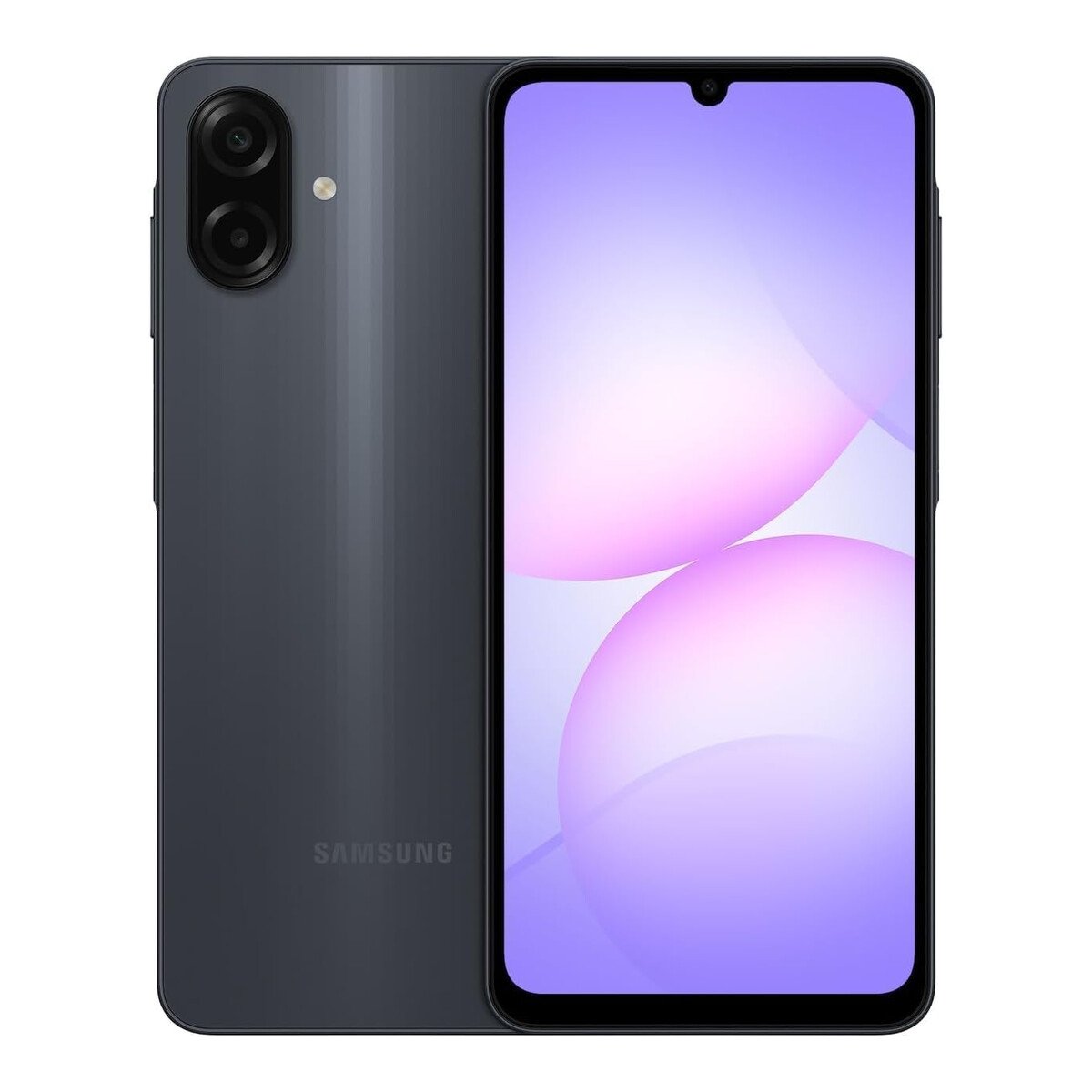 Samsung Galaxy A07 Dual Sim 8GB RAM, 256GB Storage Android Smartphone, 6.7-Inch Screen Size, Black – 1 Year Warranty/Local Version Square سامسونج جوال جالاكسي ايه 07 ثنائي شرائح الاتصال بذاكرة ذاكرة رام 8 جيجا وذاكرة تخزين 256GB بنظام أندرويد، مقاس شاشة 6.7 بوصة، أسود - إصدار محلي - الصورة 1