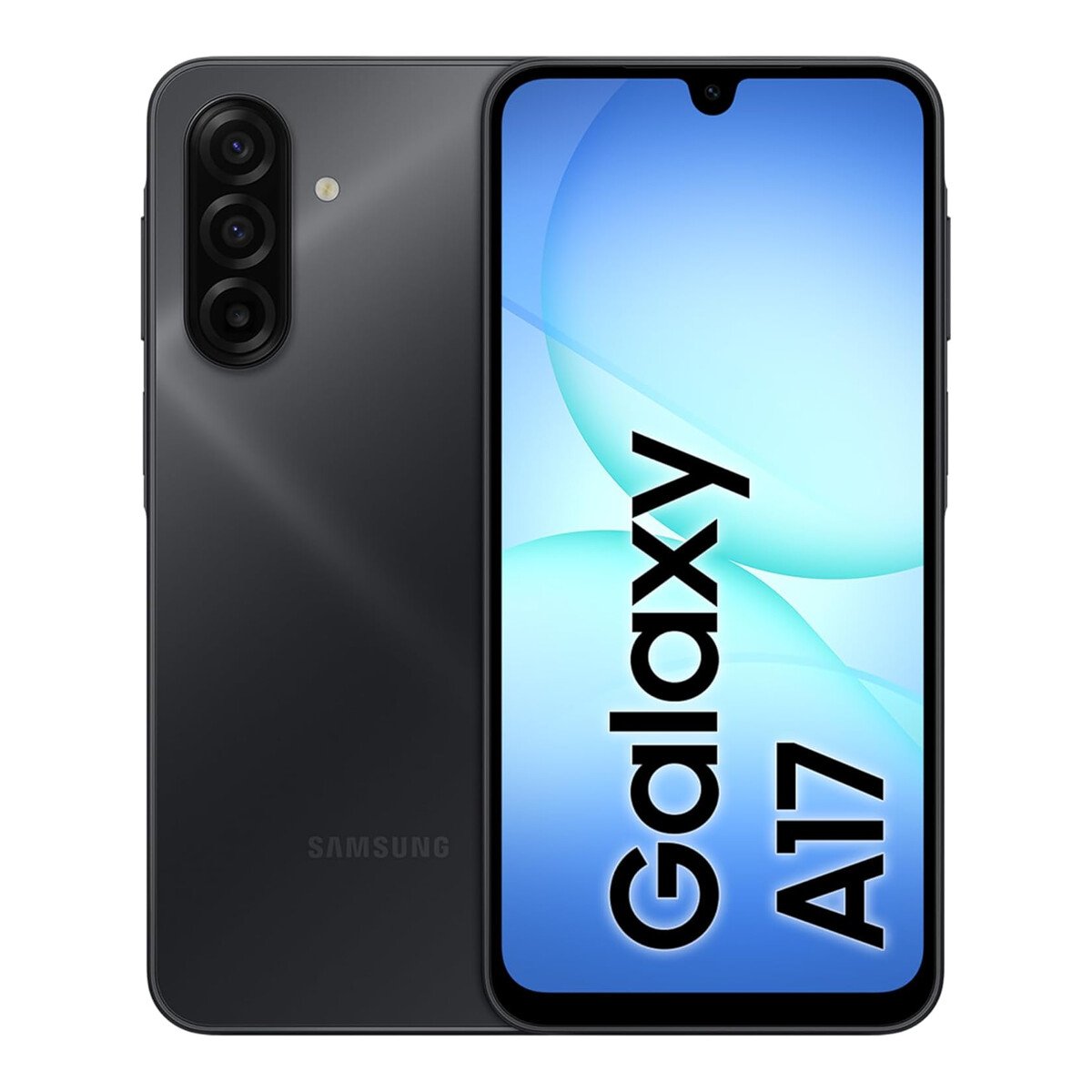 Samsung Galaxy A17 LTE, Android Smartphone, 128GB Storage, 6GB RAM, Black, 6x OS Upgrades, Large Display, 50MP OIS Camera – 1 Year Warranty/Local Version Square هاتف سامسونج جالاكسي A17 LTE، يعمل بنظام أندرويد، سعة تخزين 128 جيجابايت، ذاكرة وصول عشوائي (RAM) 6 جيجابايت، لون أسود، يدعم 6 تحديثات لنظام التشغيل، شاشة كبيرة، كاميرا بدقة 50 ميجابكسل مزودة بمثبت بصري (OIS) - ضمان لمدة عام / نسخة محلية - الصورة 1