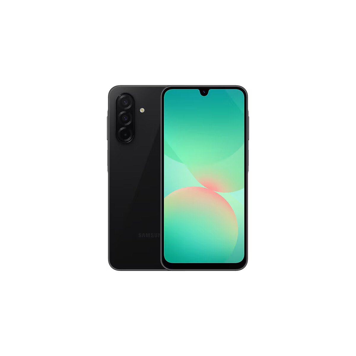 Samsung Galaxy A26 5G 128GB, 6GB RAM, Black – Dual SIM Square سامسونج جالاكسي A26 5G، ذاكرة 128 جيجابايت، رام 6 جيجابايت، أسود - شريحتين - الصورة 1