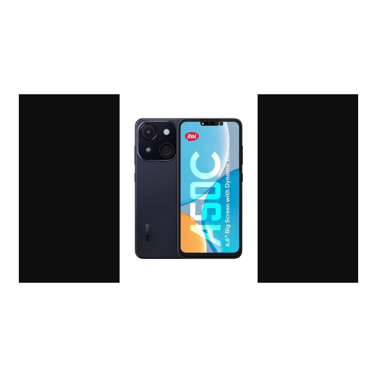 itel A50C 4G Dual SIM 2GB RAM 64GB ROM Sapphire Black Square itel A50C 4G Dual SIM 2GB RAM 64GB ROM Sapphire Black - Image 1