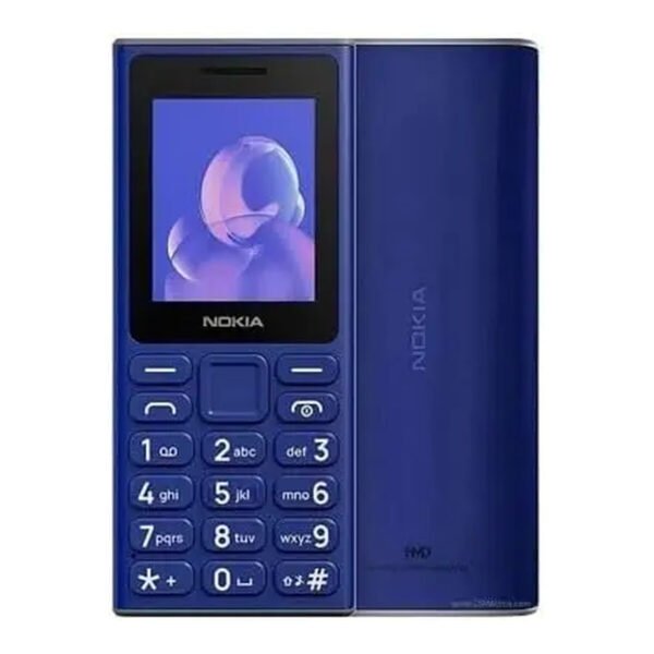 Nokia 108 TA-1627 Dual Sim Keypad Feature Mobile Phone, Blue
